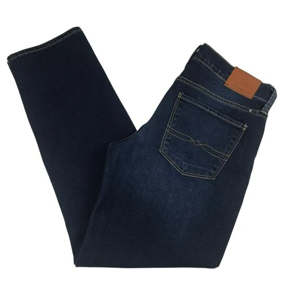 Lucky Brand Womens Mollie Crop Jeans Size 2 Dark Wash Denim Slim Straight - Picture 6 of 15